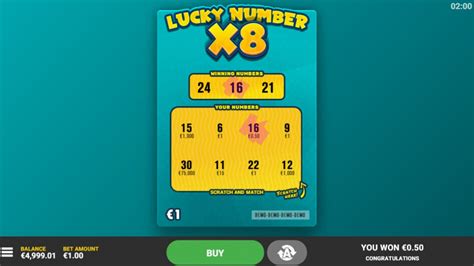 Lucky Number X8 Betfair